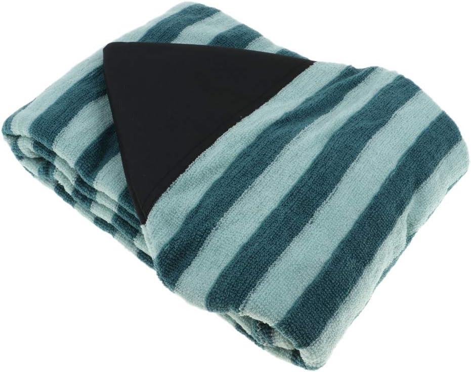 Weight Surfboard Sock ive Bag - Green Stripe, Adjustable Drawstring, Padded Nose or - Suitable for Surfboard, Shortboard, Funboard, and More - 6.8ft - 5.5ft