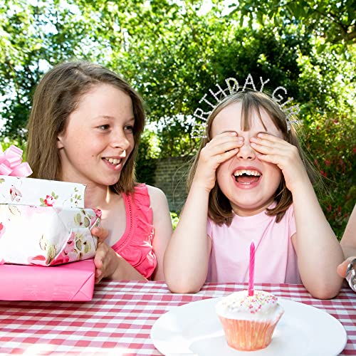 Birthday Girl Crown Tiaras Headbands Women Birthday Girl Sweet Princess Rhinestone Hair Band Hoop Gift Silver #TOP1