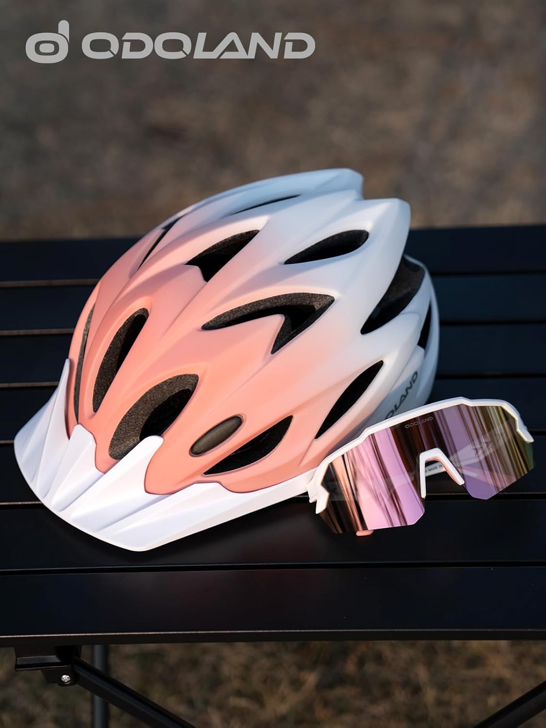 Kerékpáros sisak részletei és szellőzőrendszer