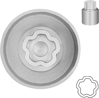 Type E Wheel Locking Nut Key for Land Rover, Lug Nut Removal Tool