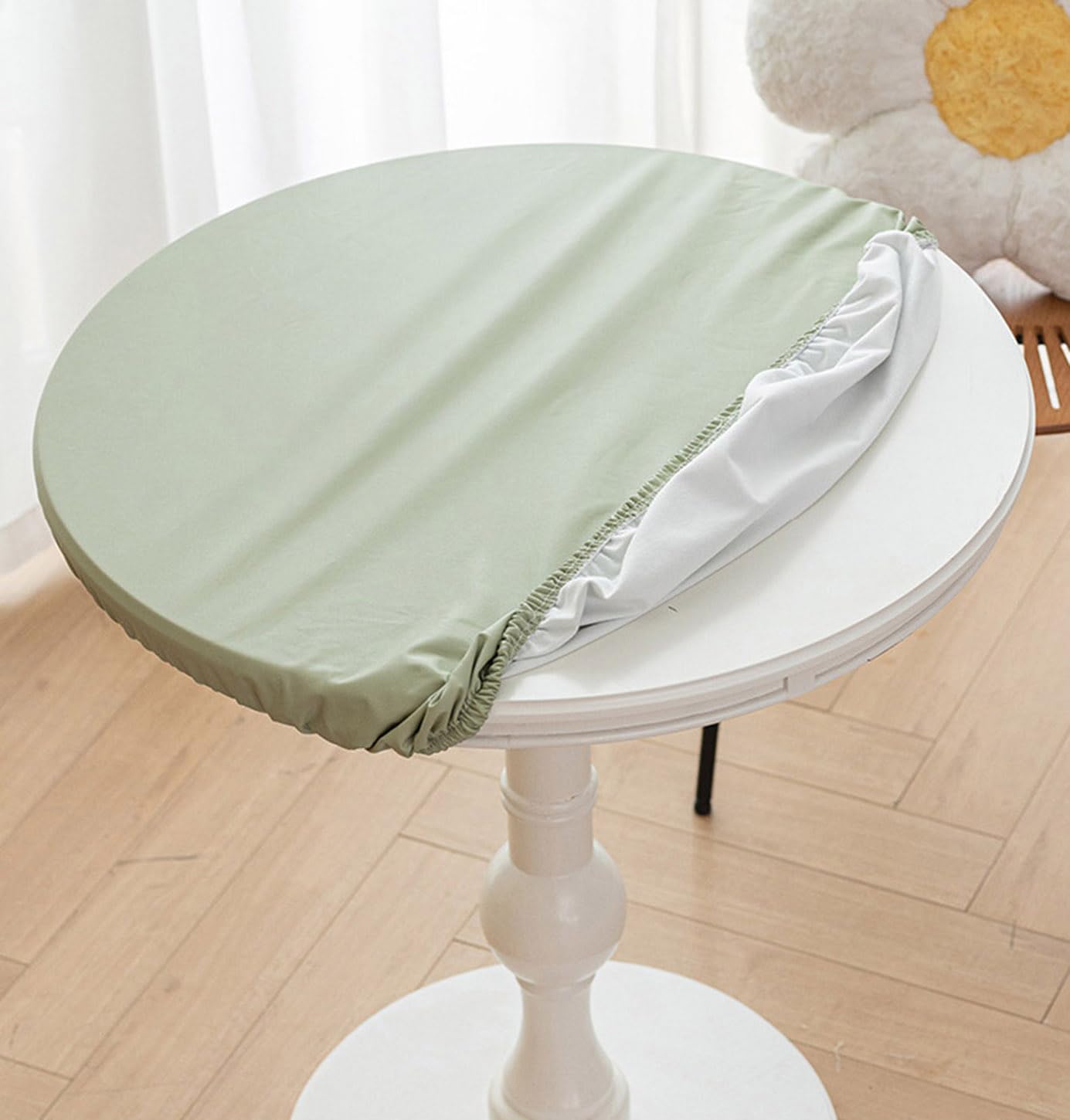 Copritavolo rotondo antivegetativo antiscivolo Verde 60 cm