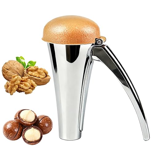 Kuars Gvni Walnut Cracker Heavy Duty, Pecan Opener with Metal