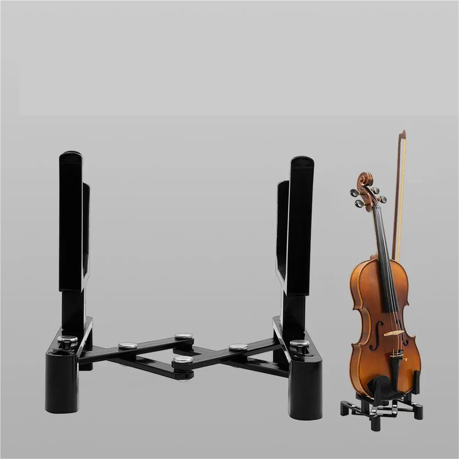 Accesorios Profesionales Violin Soportes De Violín Ajustables Y Ligeros De 1 A 5 Accesorio Plegable Para Instrumentos Musicales(5 PCS)