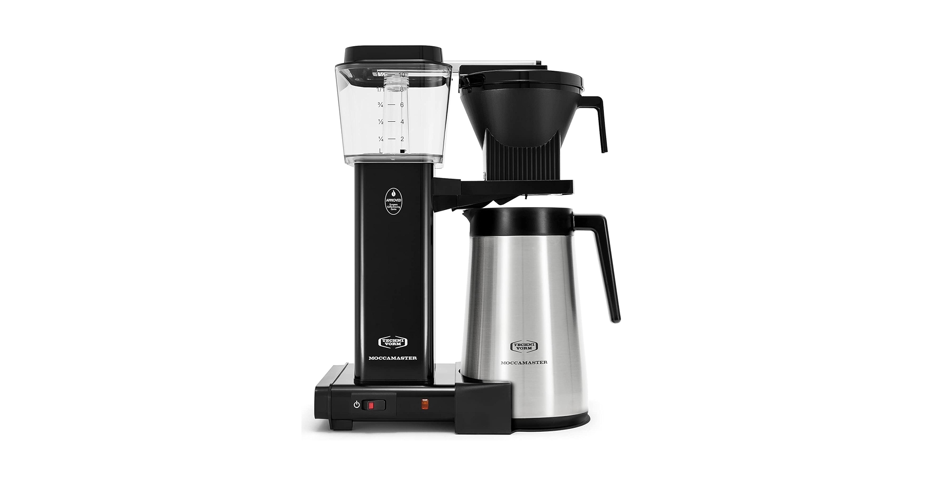 MOCCAMASTER コーヒーメーカー モカマスター ガラスカラフェ＜メタリックホワイト