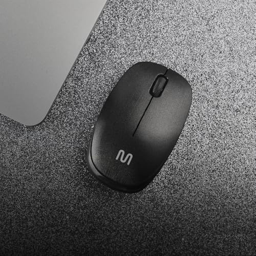 Mouse sem Fio Multi USB com 3 Botões e Design Ergonômico – Preto MO251 glide