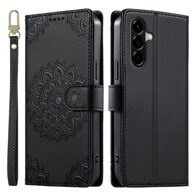 Generic Étui compatible avec Samsung Galaxy S20 Ultra (couleur : noir) Étui portefeuille en cuir avec fente arrière à rabat pour support