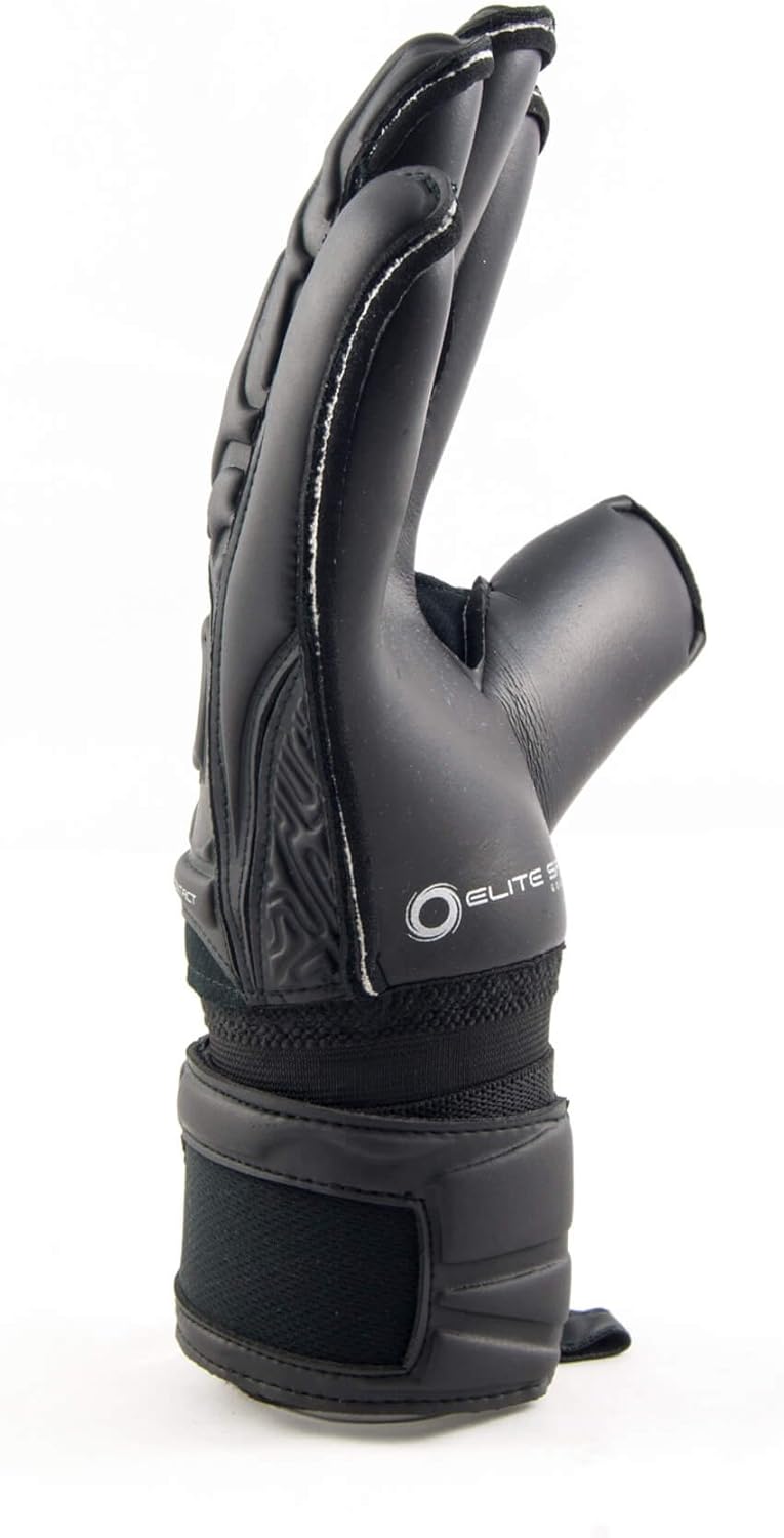 Elite Sport Black Solo Goalkeeper Gloves Yaxa Colombia