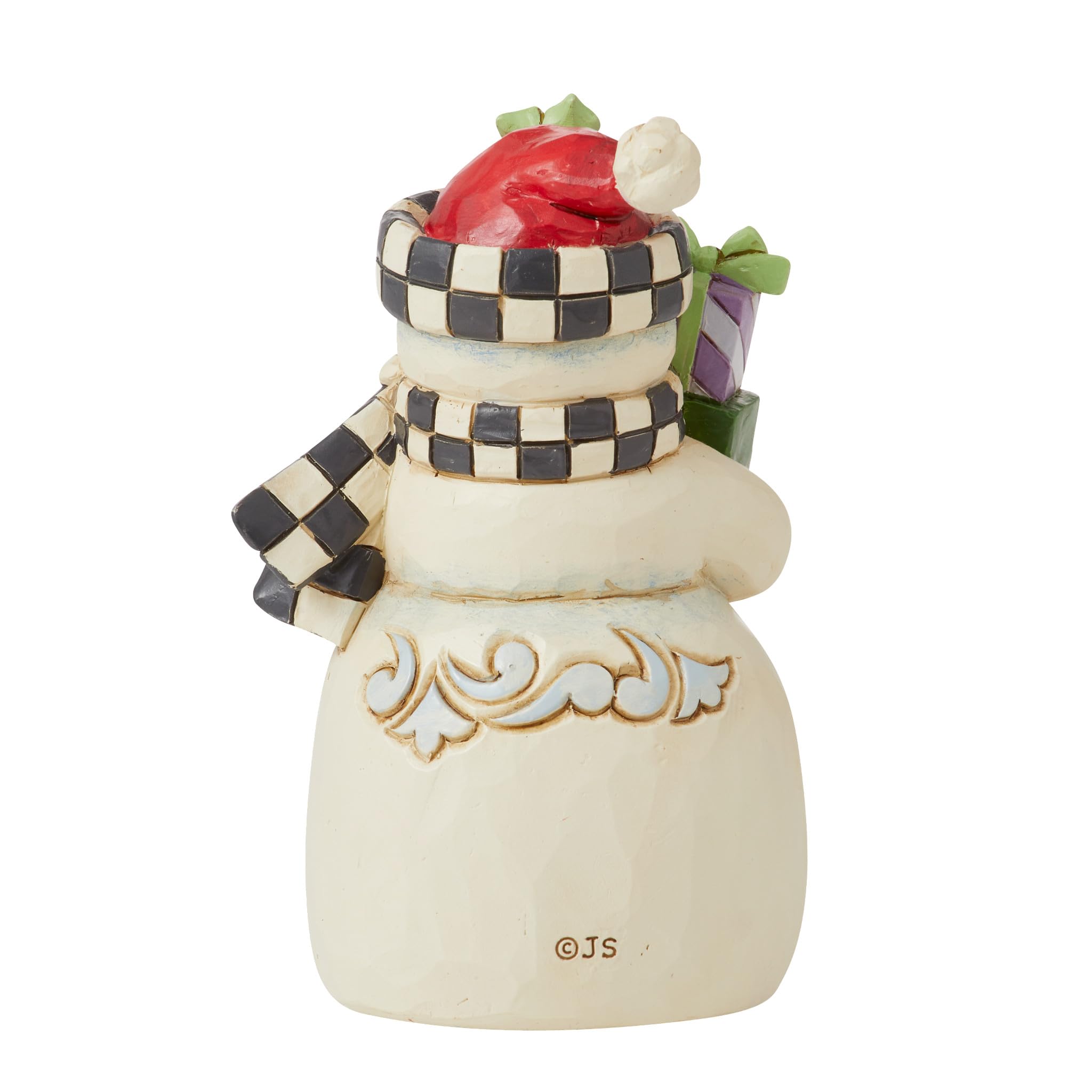 Joseph's Studio by Roman - Santa with Baby Jesus and Lamb Figure, Kneeling Santa Collection, 7.75