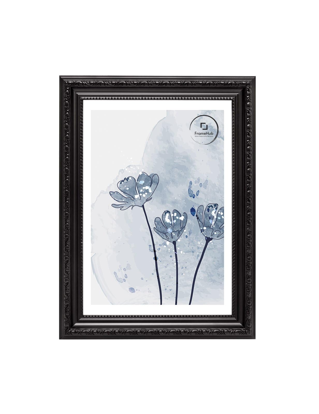 FrameHub Traditional Ornate Shabby Chic POSTER PICTURE PHOTO FRAME A1 A2 A3 A4 A5 GOLD (Black, 15x10