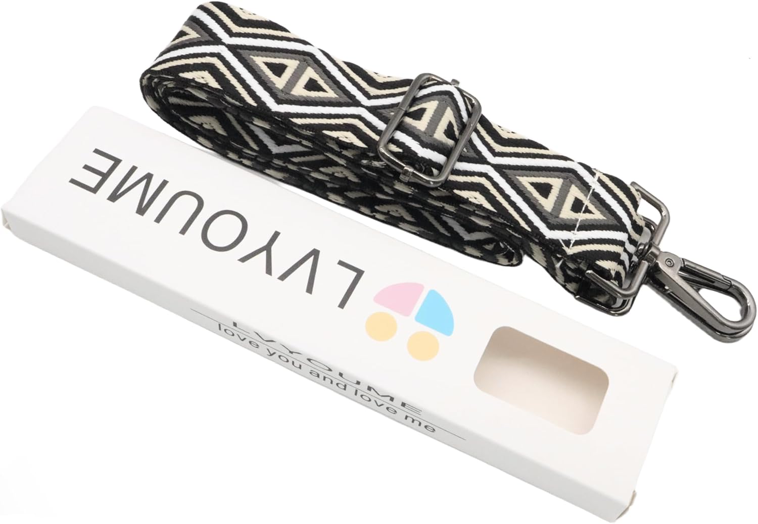 Purses Purse Strap Wide Shoulder Strap Adjustable Replacement,Retro Jacquard Embroidery for Shoulder Bags - Image 3