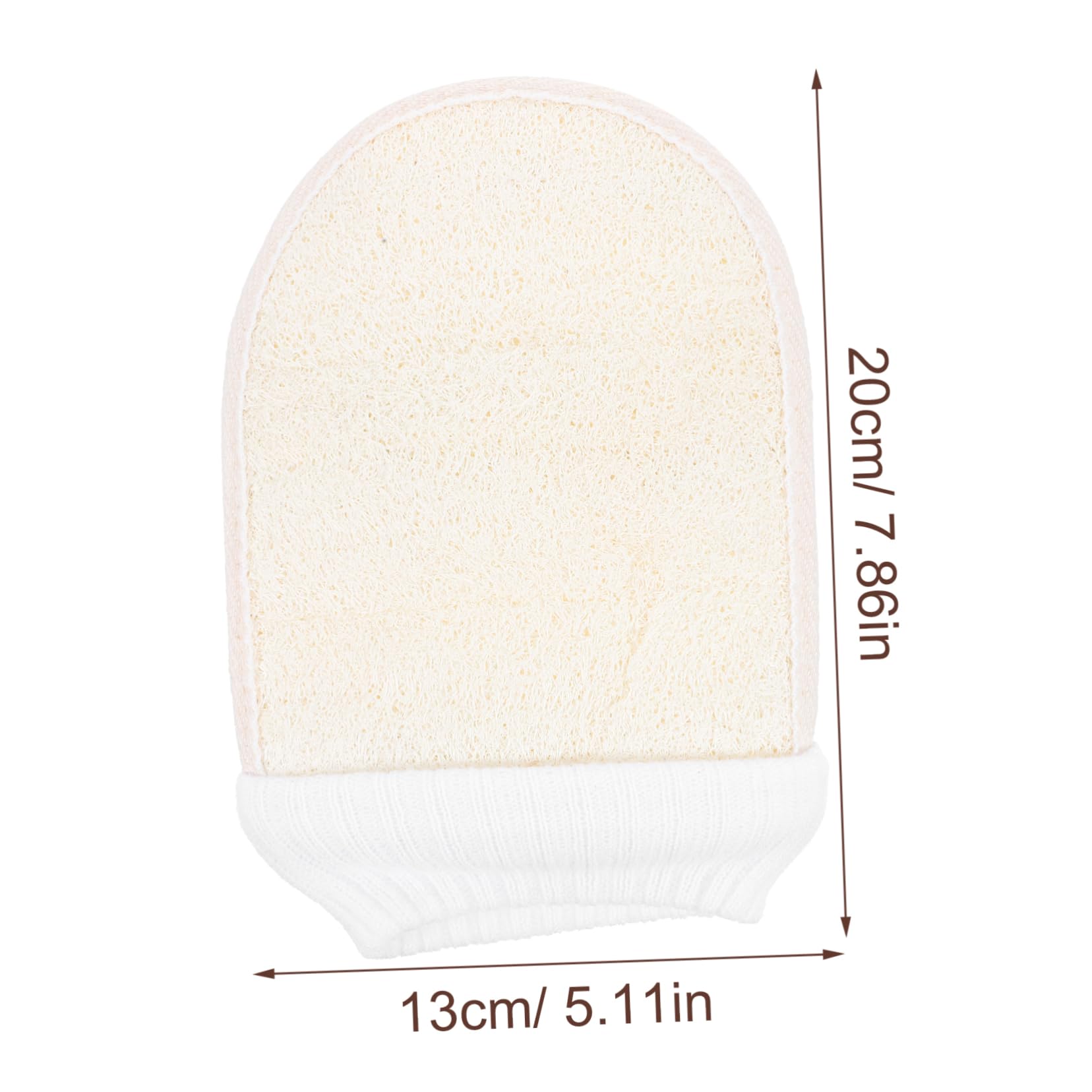 minkissy 6pezzi Guanto Esfoliante Loofah Per Scrub Corpo Rimozione Cellule Morti Pulizia Profonper Uomini e Donne Spa e Benessere