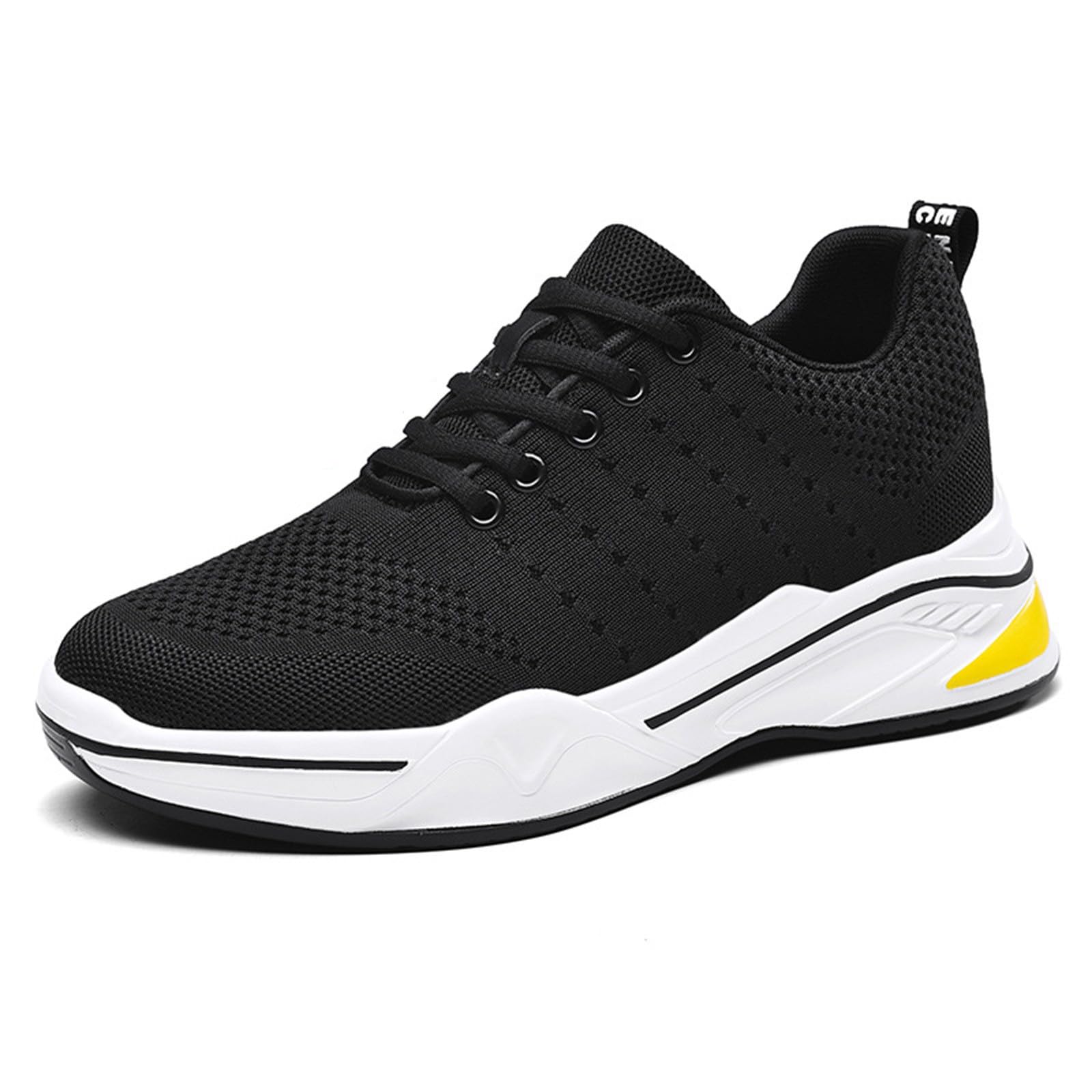 Zapatillas elevadoras para hombre, tacón de 4 cm, 6 cm, 8 cm, 10 cm, zapatos de elevación de altura invisible para caminar, tenis deportivo, golf, antiestático, ligero, transpirable