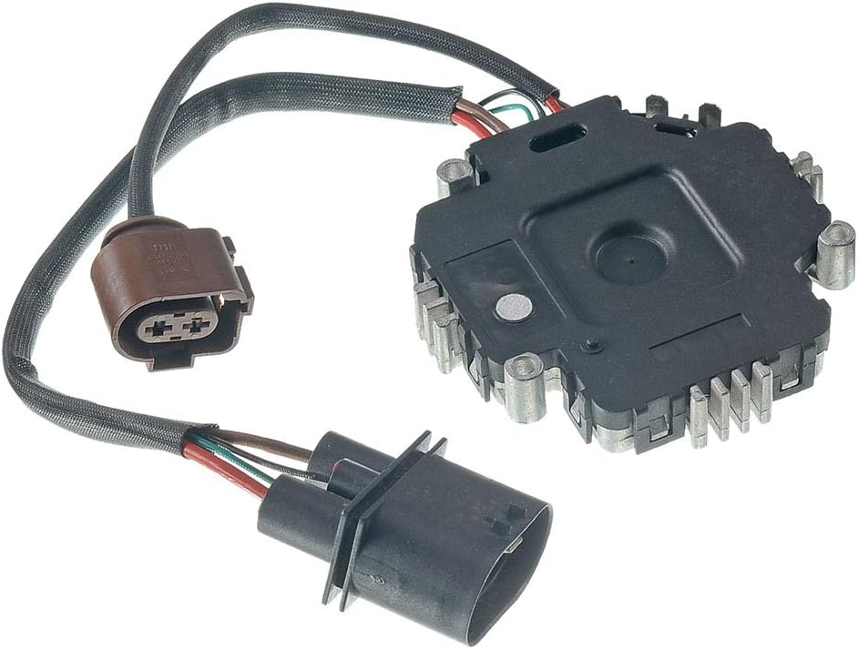 A-Premium Engine Radiator Cooling Fan Control Module Compatible with Volkswagen Jetta, Golf, Passat, Tiguan, Beetle, Eos, CC, GTI, R32, Rabbit & Audi A3, A3 Quattro, TT, TT Quattro