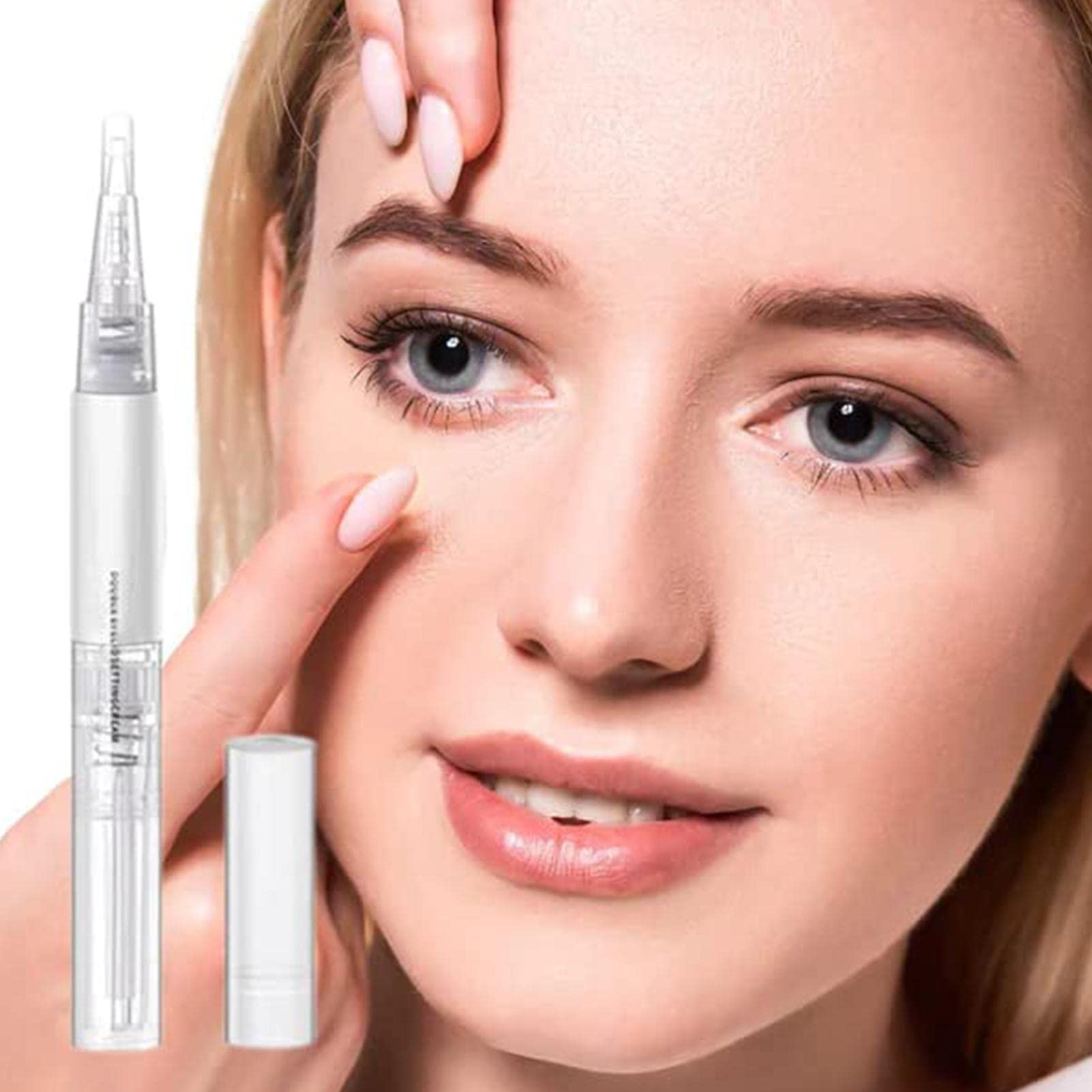 Pegamento de lápiz de párpado doble, pegamento invisible doble, crema de peinado de párpados, adhesivo duradero para levantar los párpados, crema hace que los ojos sean más grandes