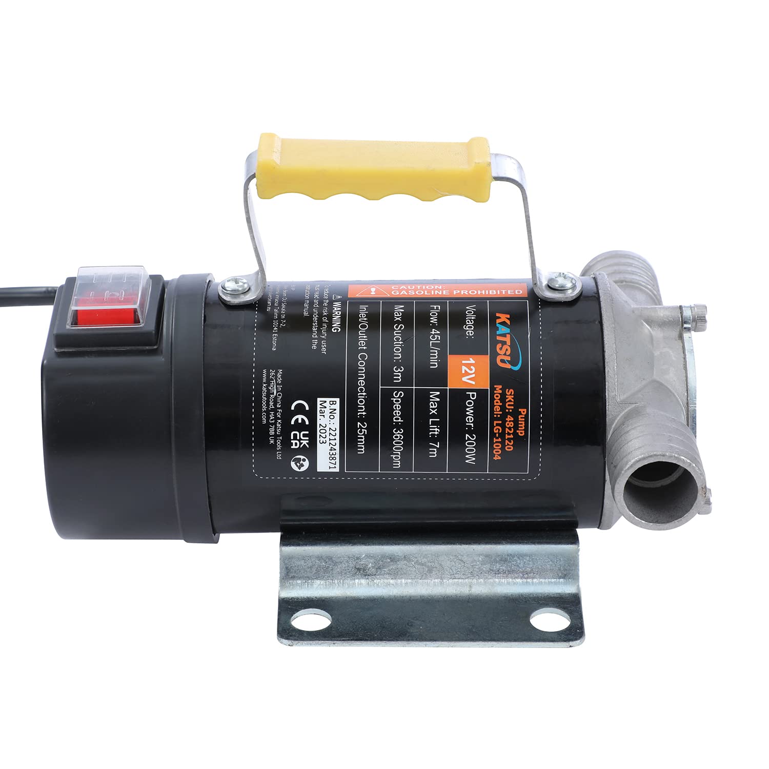 KATSU Diesel Transfer Pump 200W 12V