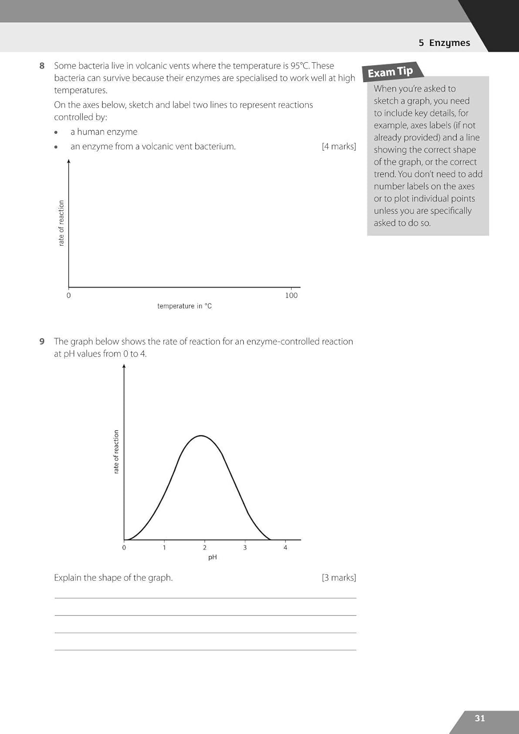 AQA GCSE Biology Required Practicals Exam Practice Workbook 5 61VOCJEClVL. SL1500