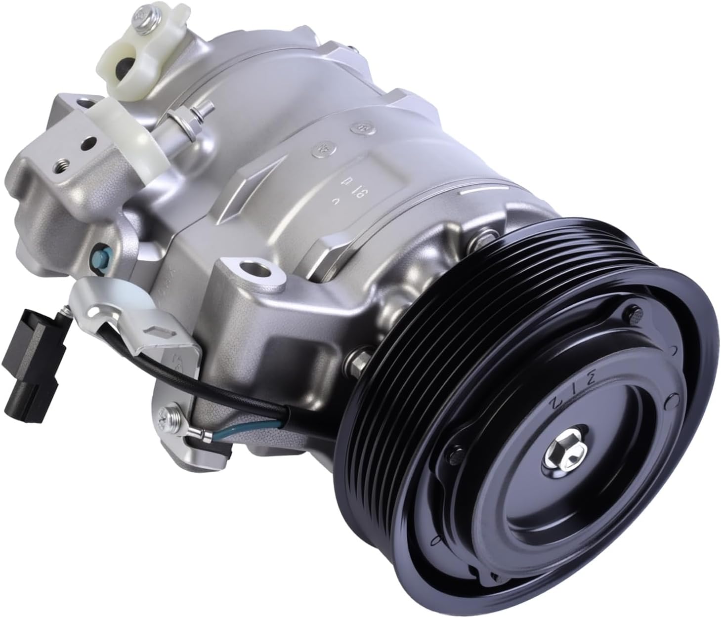 198303 AC Compressor with Clutch Compatible with 2013-2017 Honda Accord L4 2.4L Replace 6513126 CO-29137C