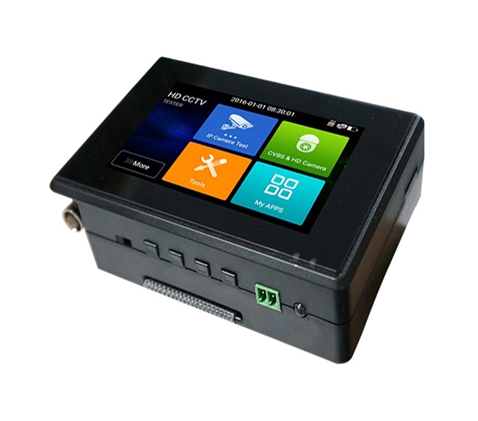 Testeur de vidéosurveillance, Testeur De Vidéosurveillance Moniteur Caméra IP 8MP AHD TVI CVI CVBS Testeur De Vidéosurveillance Moniteur Contrôleur PTZ Testeur IPC Rapide POE IPC1800ADH Plus