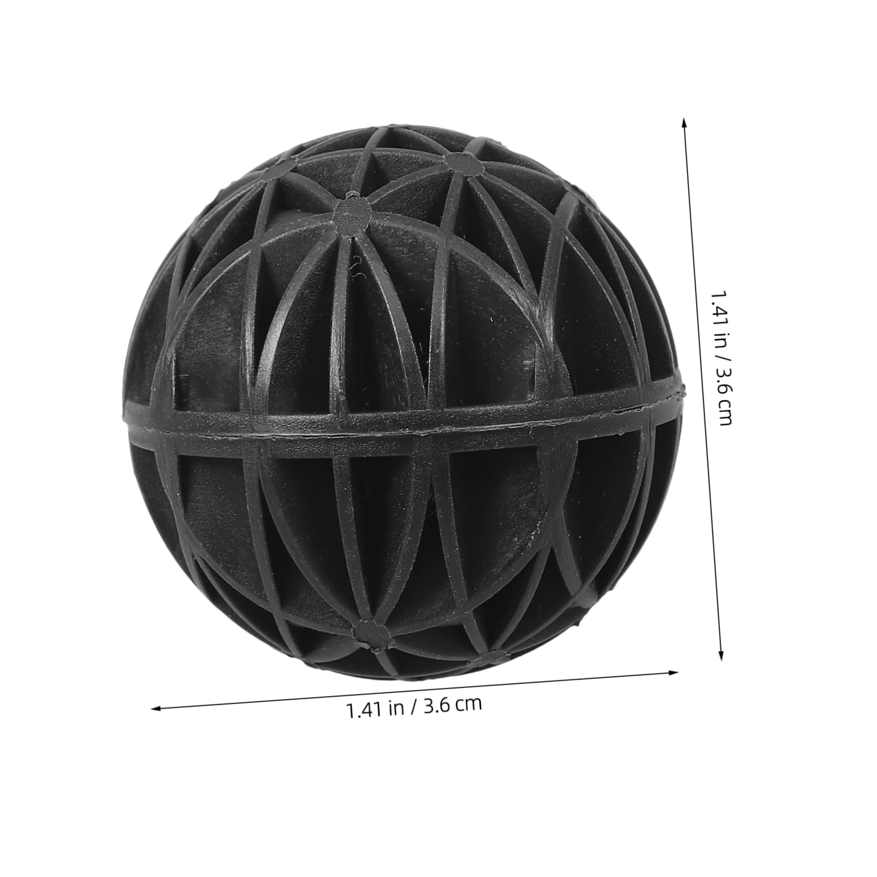 Yardwe 36 Mm Aquarium-bälle 100 Stück Für Süßwasser-aquarien Bio-bälle Medien