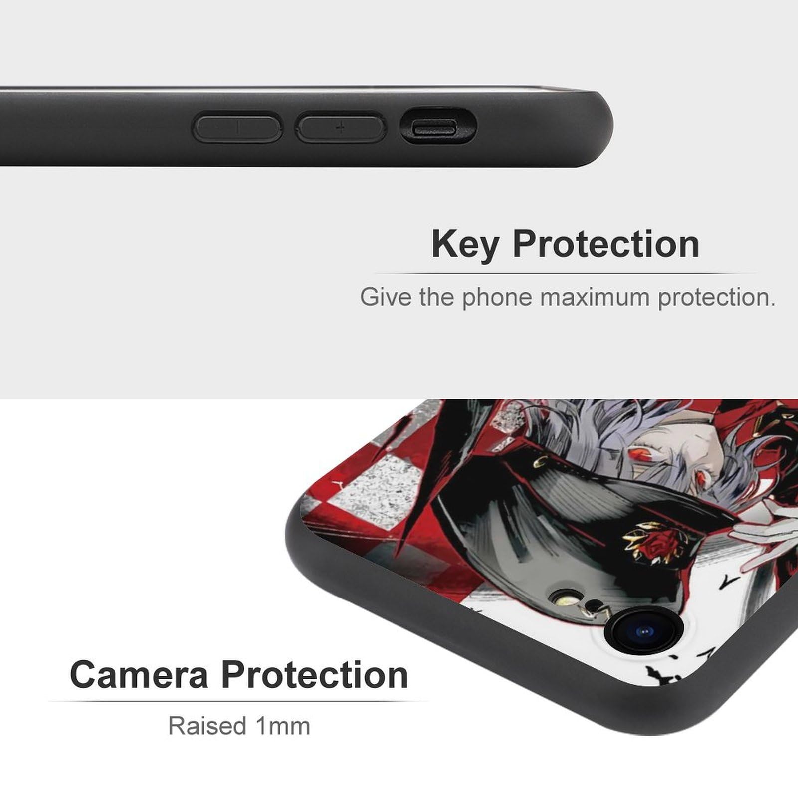 Amazon.co.jp: 東方シリーズ レミリア 軍服風 iPhone SE (第2世代/第3