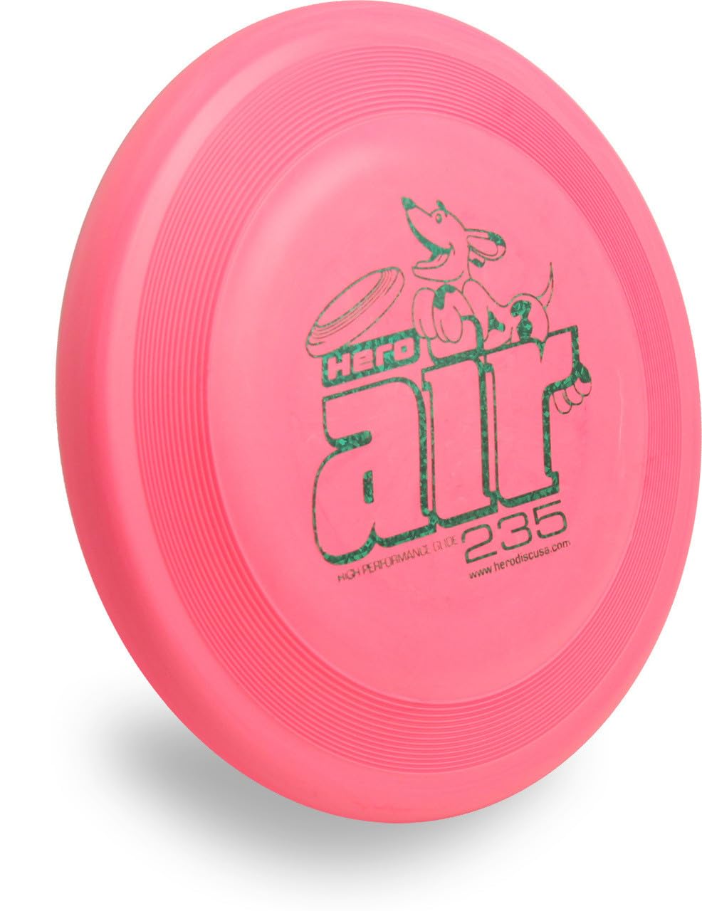 Amazon.com : Hero Air 235 Flying Dog Sport Disc (White) : Pet Toys