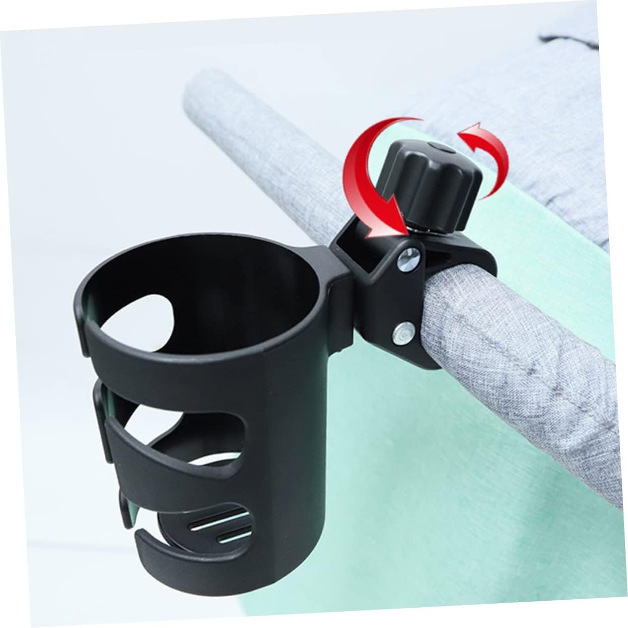 3pcs Clamp Stroller Cup Holder Bottle Rack for Stroller Suction Cup Bottle Organizer