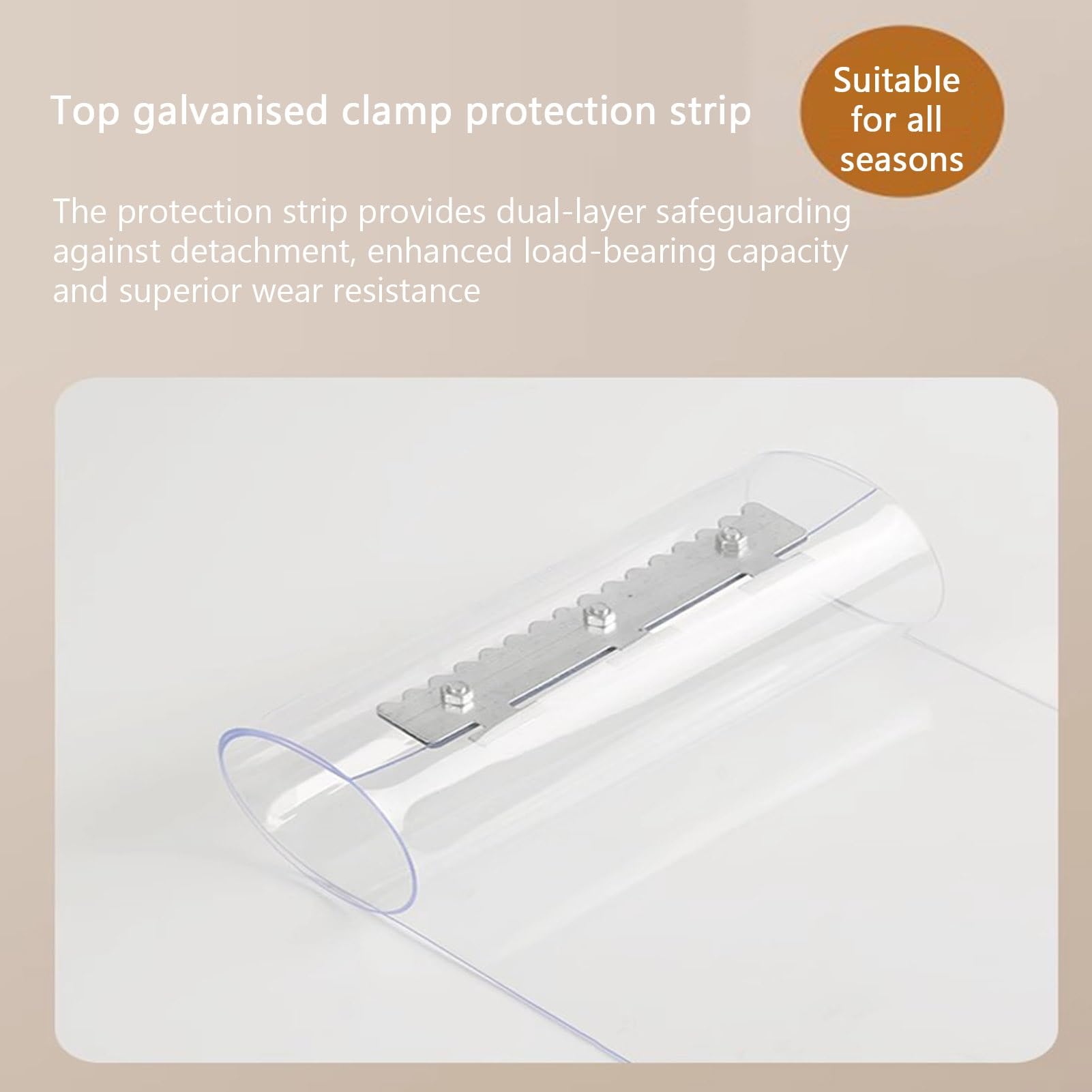 Rideaux à Lamelles Lisse Rideau Porte Isolant Thermique PVC Bandes Plastique Salles de Stockage, Usines(90x200cm/35.43x78.74in)