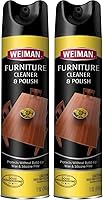Vista 10 de Weiman Limpiador y pulidor de madera y muebles, 12 onzas, protege con aerosol, cera pulidora limpia para tus mesas de madera, sillas y armarios