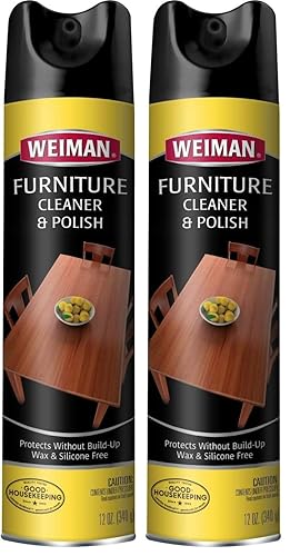 Weiman Wood & Furniture Cleaner & Polish - 12 Ounce