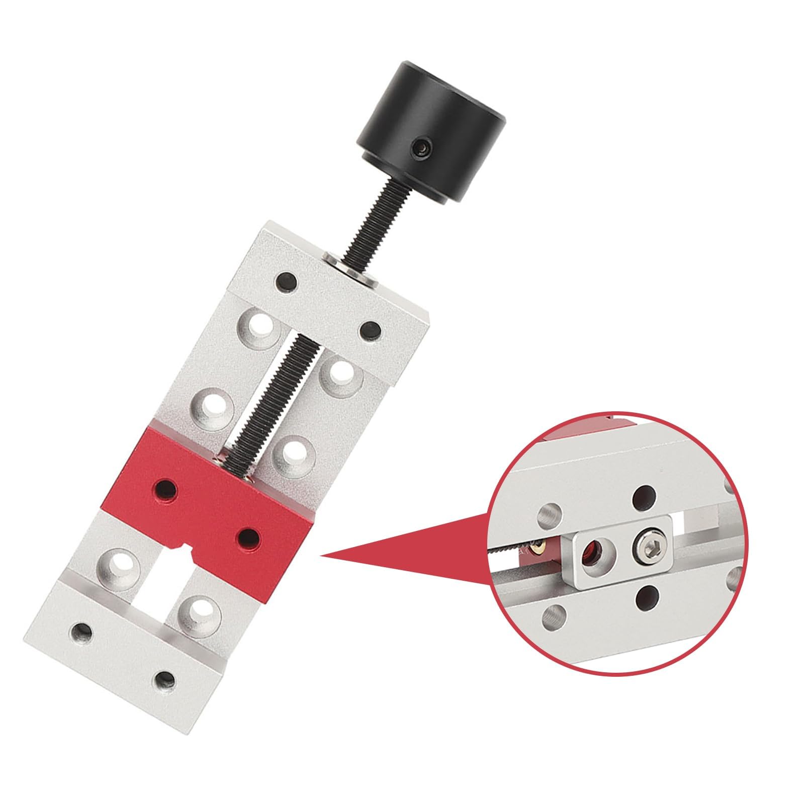 Etau d'Établi Mini Pince Plate De 50mm Pour Perceuse En Aluminium, Étau De Presse, Pince Plate De Précision, Étau d'Établi, Outil De Fixation d'Étau De Presse