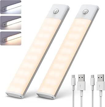 Luci LED Armadio Ricaricabili - 76 LED, Sensore Movimento, 3 Colori, Magnetiche - Foto 7