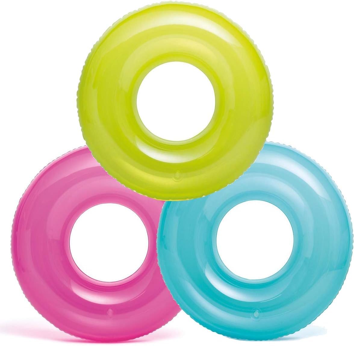 Pool Inflatables Rubber Ring 70/90cm (3 Pack)