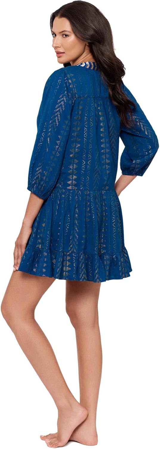 Miraclesuit Women's Swimwear Jacquard Beach Dress Swimsuit Cover Up - Image 2