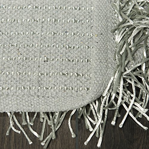 Sealskin Filo Bath Mat, Polyester, Silver, 60 x 6 x 90 cm