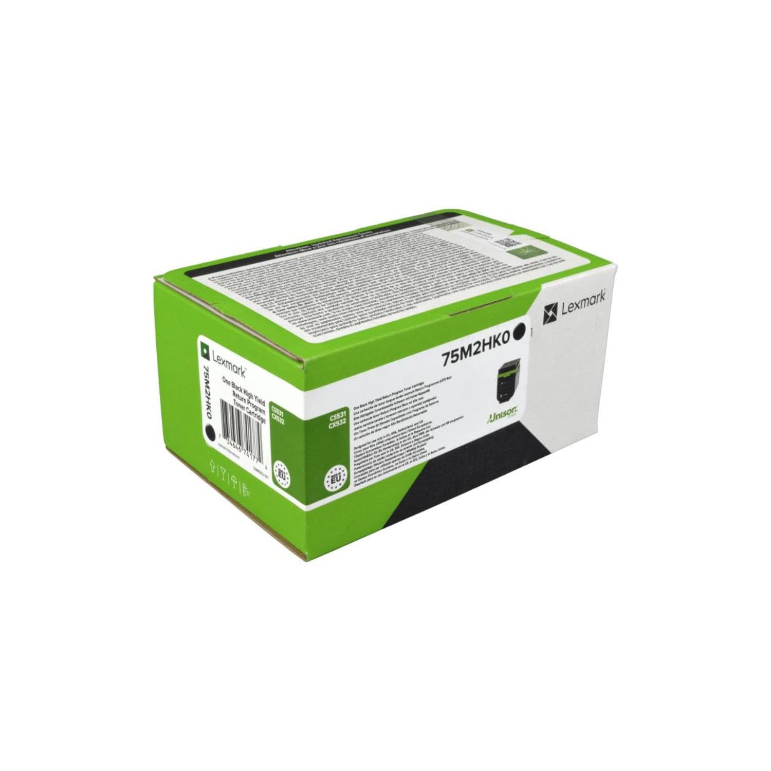 LEXMARK CS531 CX532 Black Return 15.8K Cartridge (75M2HK0)