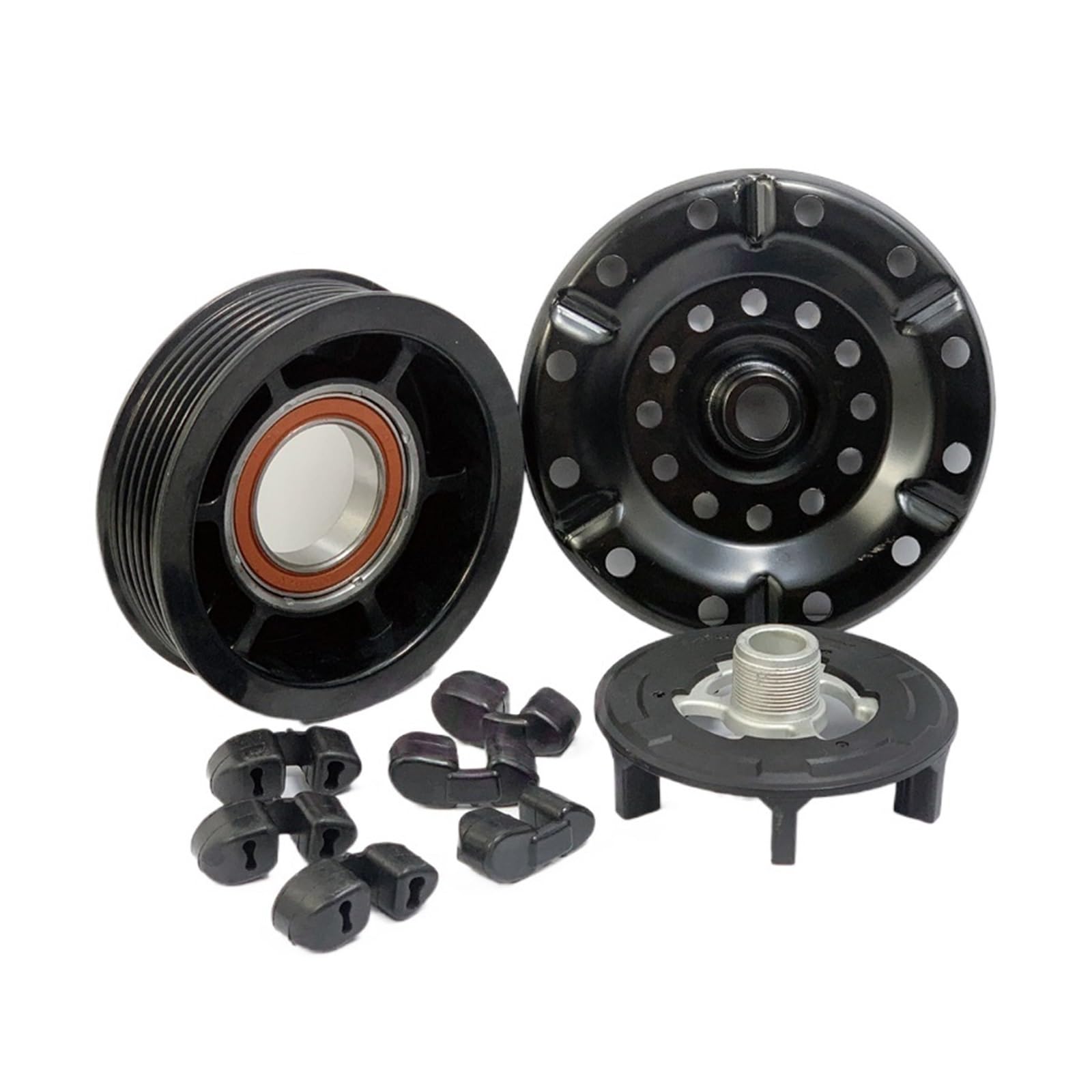 Qiuymgfg A Set Ac Compressor Clutch Kit Fit For Toyota Auris Corolla E15 Fit For Yaris Vios 4472209736 4472602330 4472601505 5Ser09c Ac Compressor Clutch(A Set)