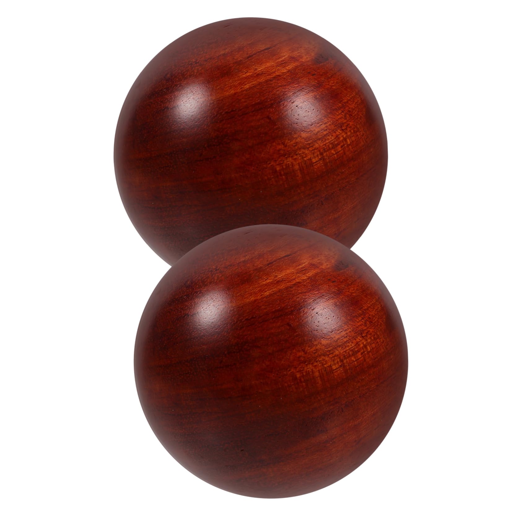 PLAFOPE 2Pcs Wooden Muscle Stretch Balls for Hand Therapy Dexterity Strength for Injury Family Elders