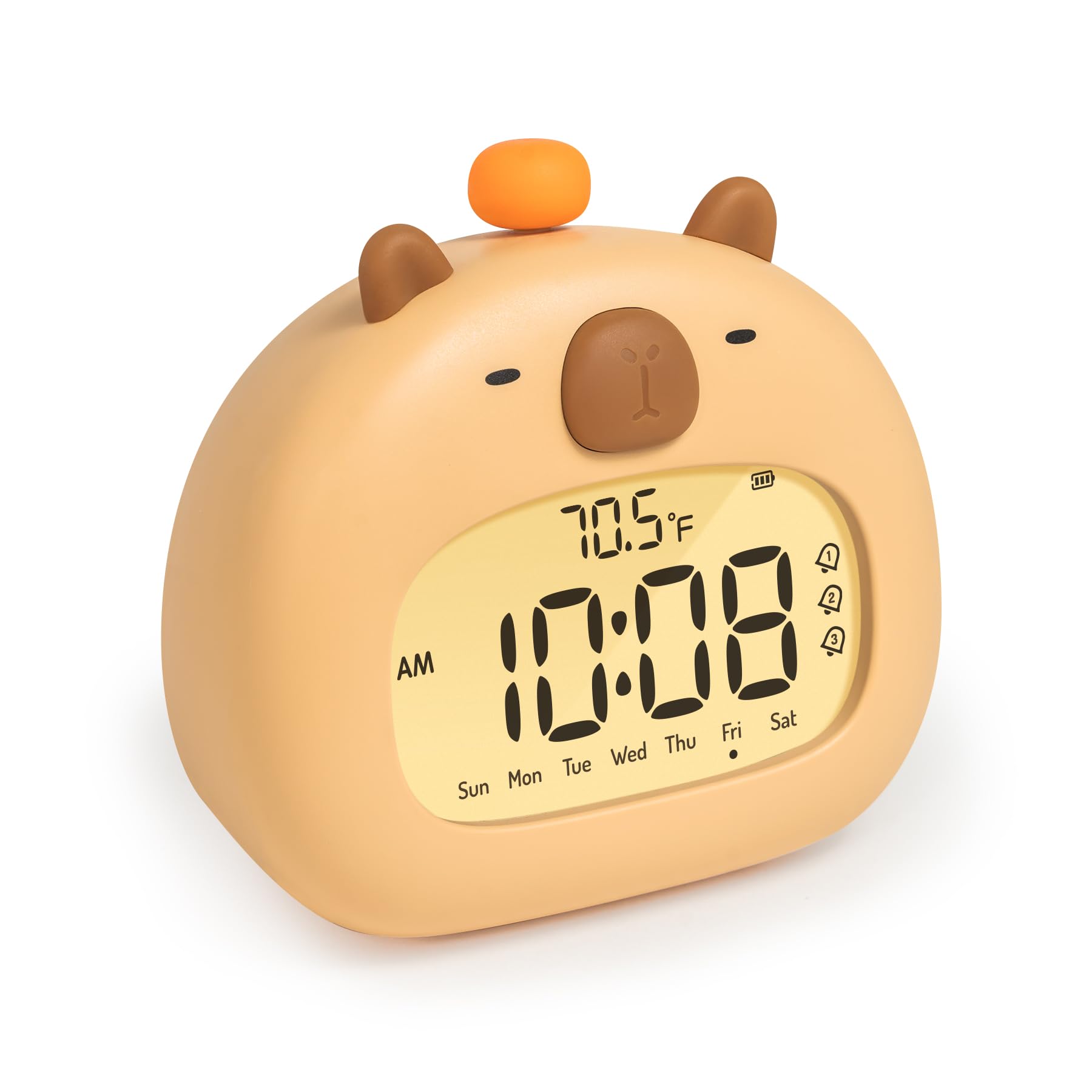 WANIDEA Capybara Alarm Clock for Kids - Image 1