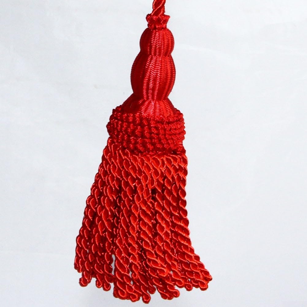 Cordon en laine acrylique avec frange, spécialement conçu pour les clairons en Sib, corde à main pour instruments en laiton, artisanat britannique