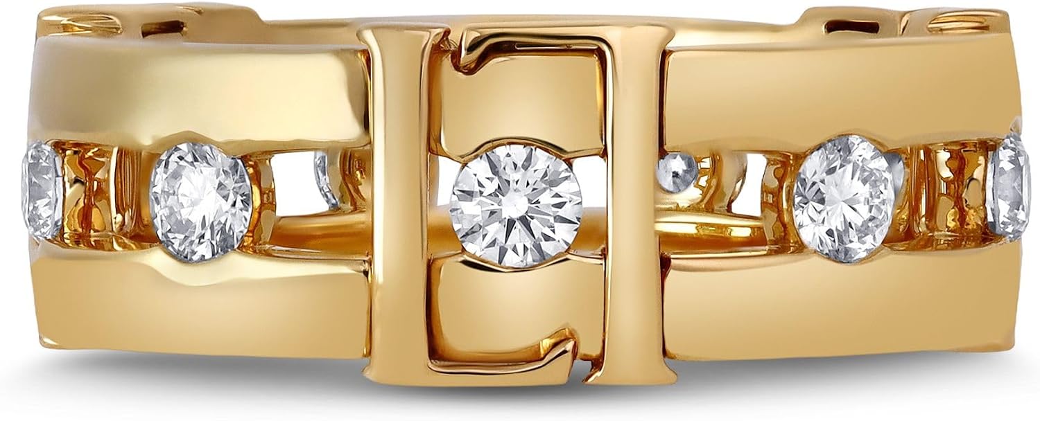 Leviev Serrure 0.65 Carat Diamond Band Ring in 18K Gold