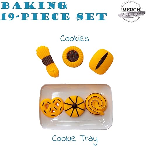 Miniatura 5 de Merch All Day Juego de hornear para vestir y jugar  Accesorios de cocina para niños  Juego de cocina de juguete  Juguetes de vestir para niños