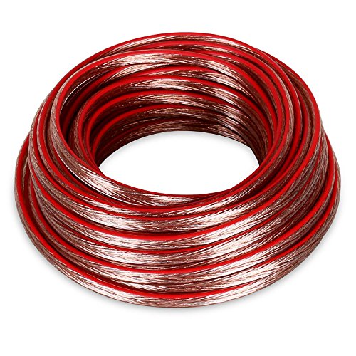 Cable de Altavoz Cable de Altavoz 2 x 1,5 mm², 10 m, Transparente/Color Coded Cover