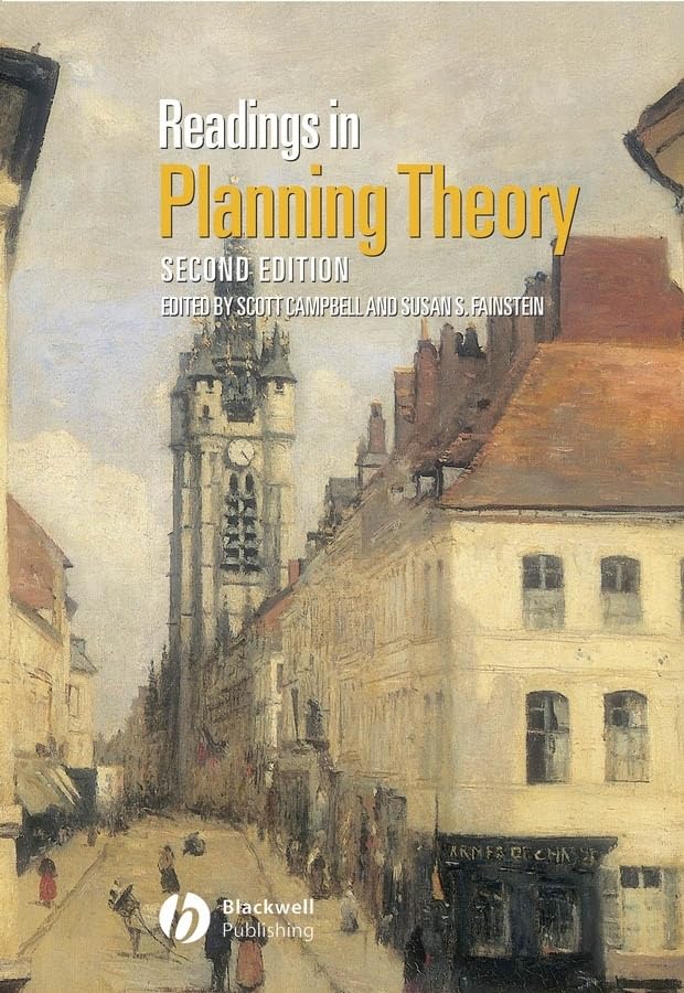 Readings in Planning Theory ouvrage de référence pour urbanistes