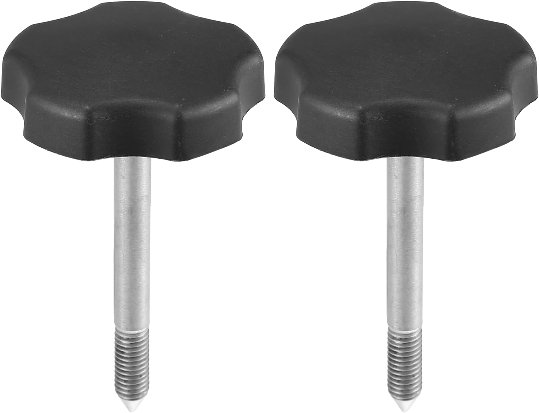 X AUTOHAUX 2pcs Soft Top Window Frame Knob Door Surround