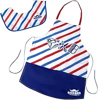 Vista 9 de G.C 52Pcs Kit de juguetes de salón de cabello para niños Kit de barbería para niños pequeños juego de simulación corte de cabello juego de afeitado