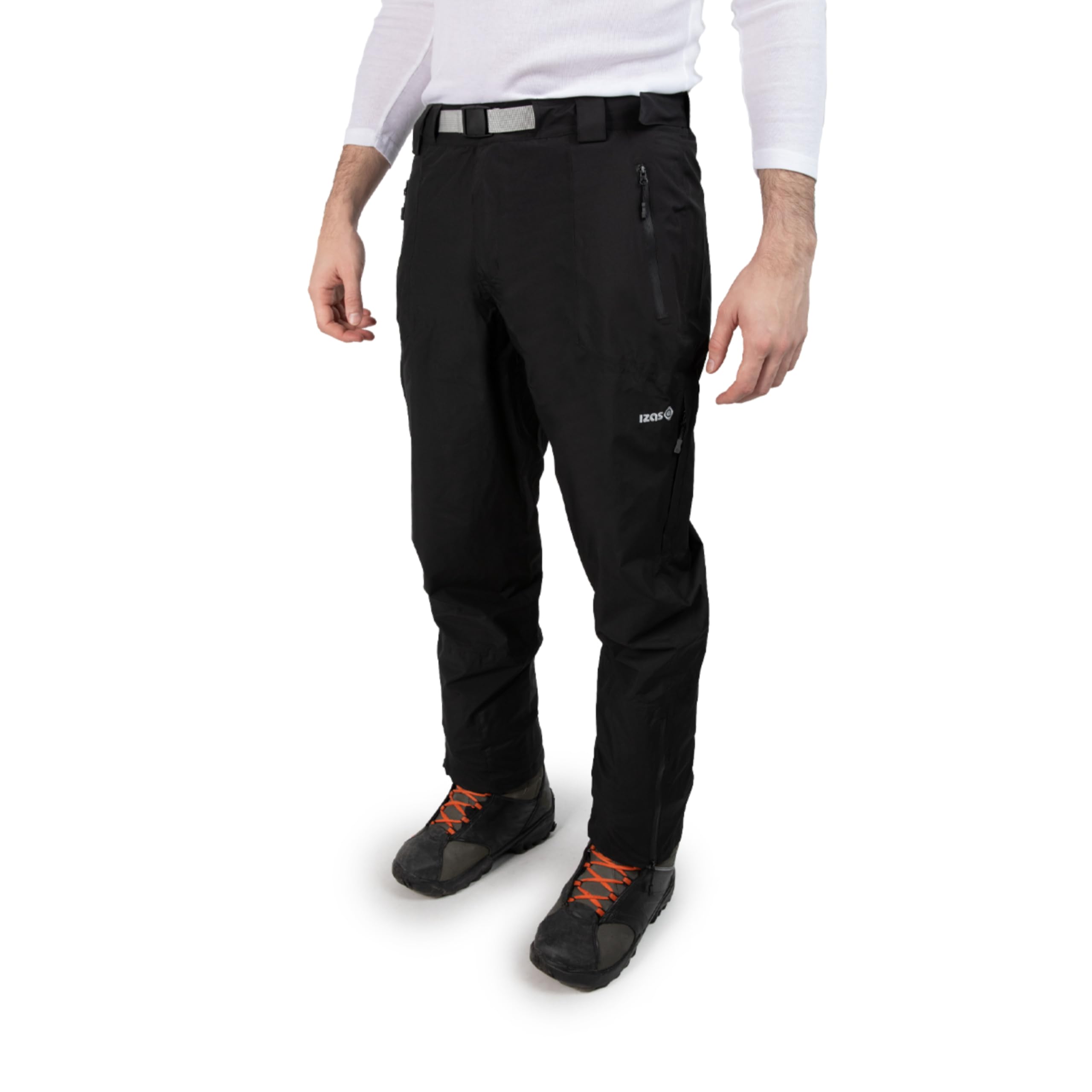 Izas Zain M Pantalón Impermeable para Hombre Mount-Text Nanopore. Ligero y Transpirable con Costuras Termoselladas. Ajustable y con Bolsillos. Ideal para Montañismo y Senderismo