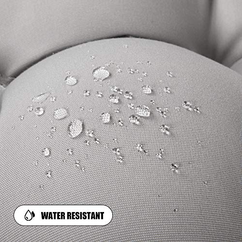 Artplan Outdoor Cushions Patio Seat Cushions Set Of 2 Wicker For Patio Furniture Tufted Pillow All Weather Chair Cushions #TOP2