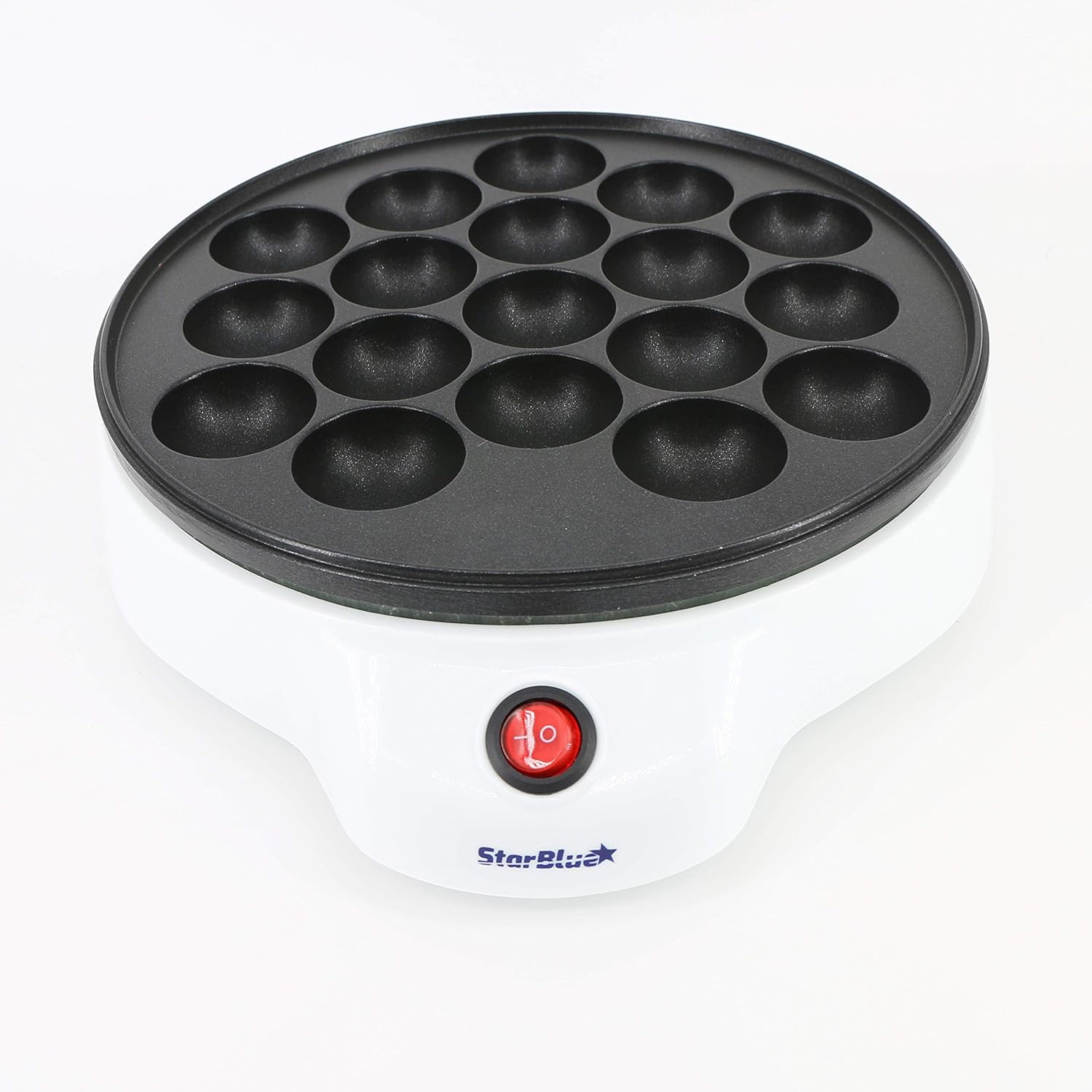 StarBlue Macchina per Takoyaki Elettrica 650W 220-240V 50/60Hz Spina Europa