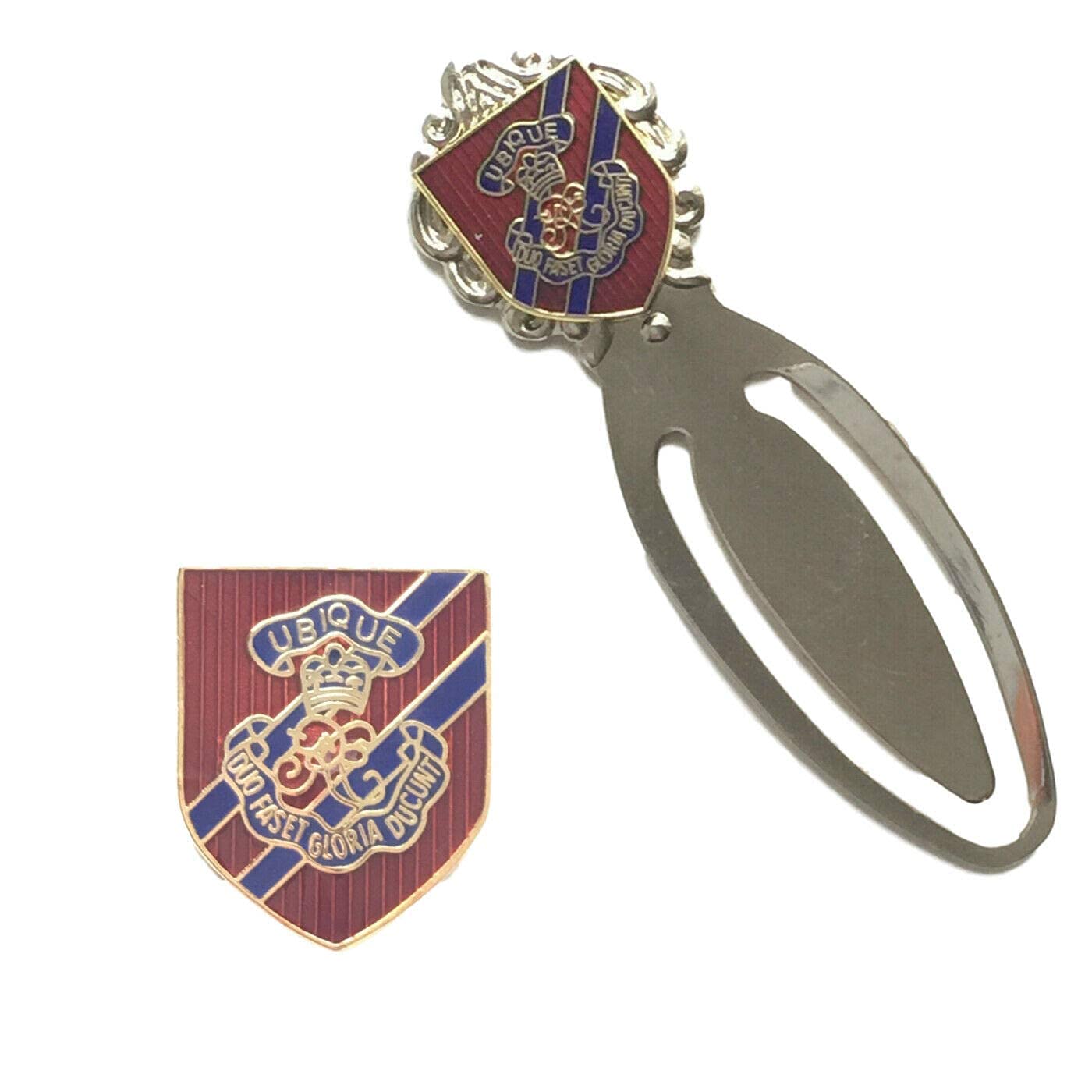 Smartbadge® Royal Engineers Military Badge & Royal Engineers Military Bookmark - M012 + 59mm Button Badge