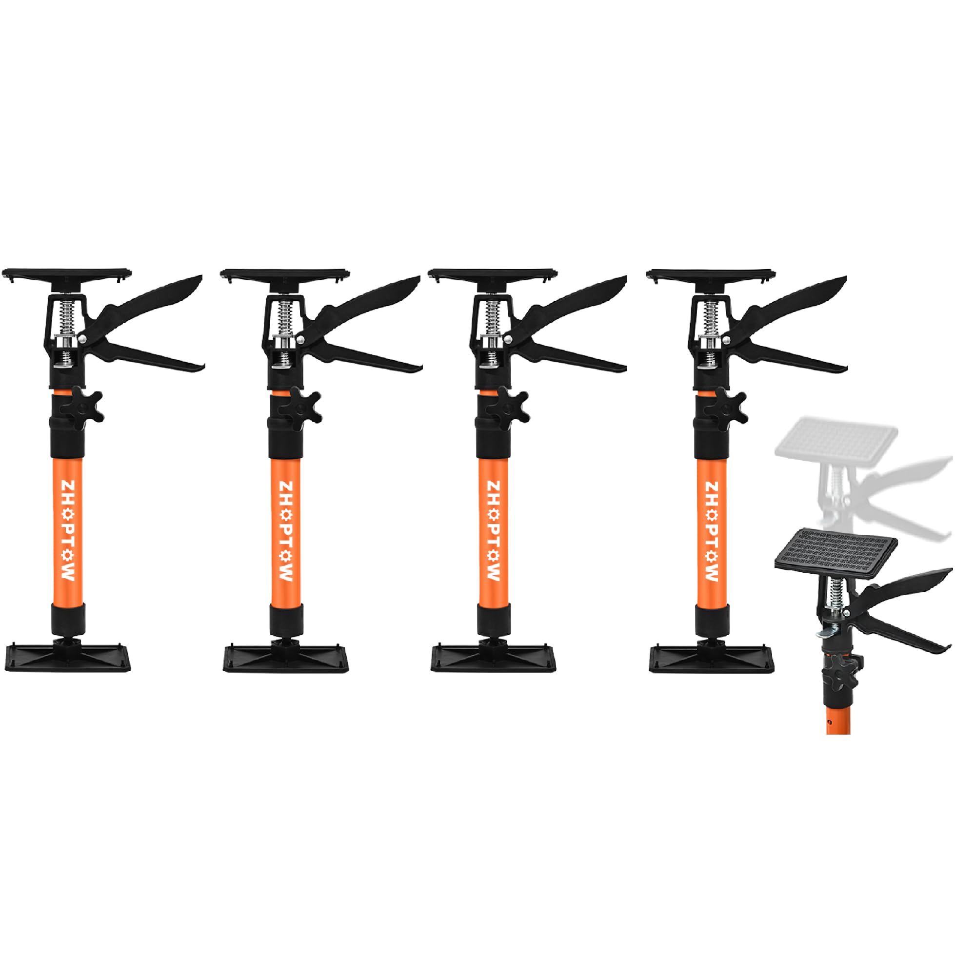 View 1 of ***ONLY 2*** Zhoptow Adjustable Support Pole - Cabinet Jack, Drywall Lift, 16.2-31.9" H